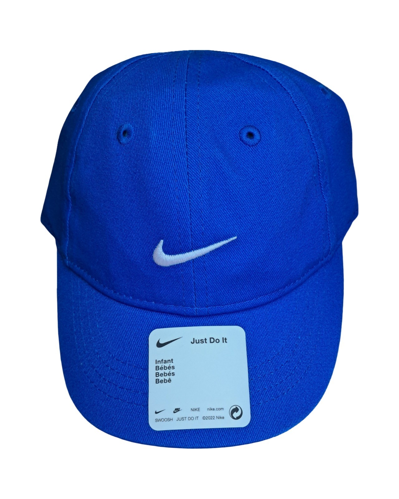 Nike Baseball Hat Cap Toddler Boys Size 12-24 Months NWT Game Royal Blue
