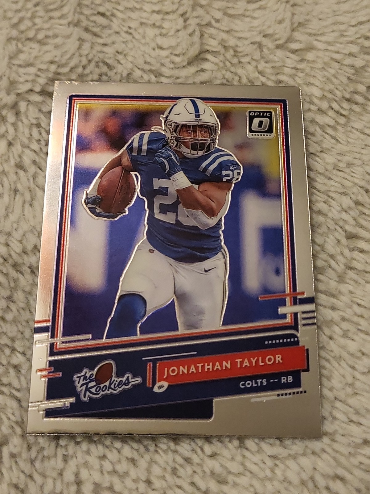 Jonathan Taylor Panini Donruss Optic the Rookies #JT Base