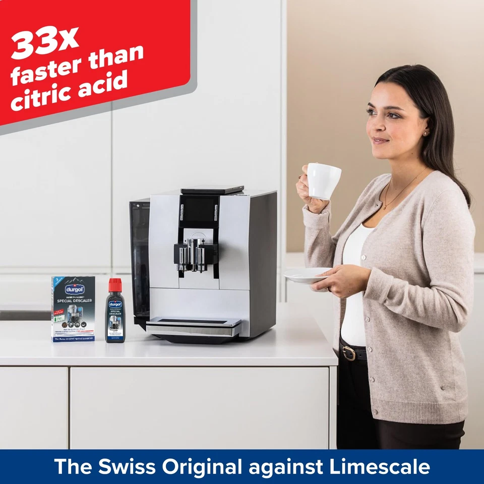 Espresso suizo, descalcificador y descalcificador para todas las marcas de máquinas de café espresso... Foto 3 de 4