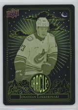 2024 Upper Deck Extended Series Oracles SP Rare Jonathan Lekkerimaki #O-41 8yu