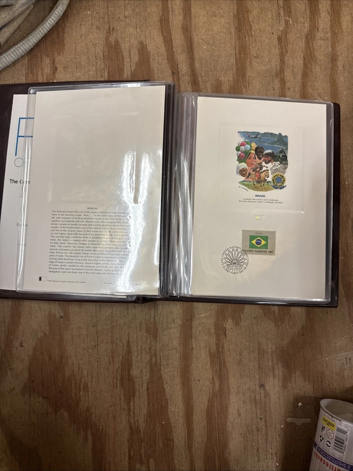 1983 Flags Of The United Nations Complete Stamps First Day Proofcards Set - Image 3 of 4