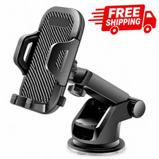 360  SWIVEL SUCTION CAR PHONE MOUNT WINDSHIELD DASH CELL GPS SMARTPHONE HOLDER.