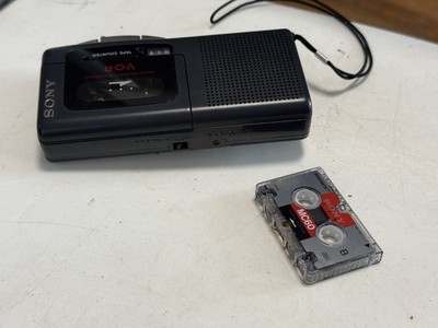 Sony M-607V VOR Cassette-Corder Microcassette Tape Recorder - FOR PARTS