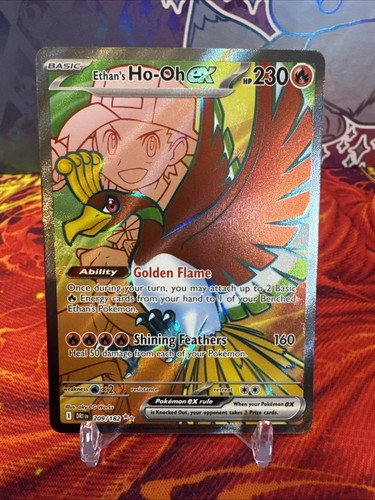 Ethan's Ho-Oh ex 209/182 Ultra Rare NM Destined Rivals English
