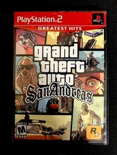 Grand Theft Auto San Andreas PS2 Greatest Hits – Tested & Working – Rockstar GTA