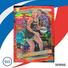 2025 Panini WNBA Prizm Maddy Westbeld Red Pulsar Prizms RC /299 #138 Chicago Sky