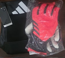 Adidas Predator PRO Fingersave Goalkeeper Goalie Gloves Size 11