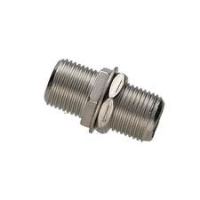 2 x F Typ Stecker Satellit Kupplung Verbinder Virgin Kabel Mutter Panel Befestigung