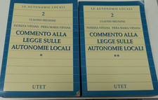 commento alla legge sulle autonomie locali – vol. 1 + 2 - utet - 9788802047034