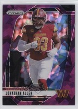 2024 Panini Prizm Purple Ice Prizm 215/225 Jonathan Allen #292 14t3