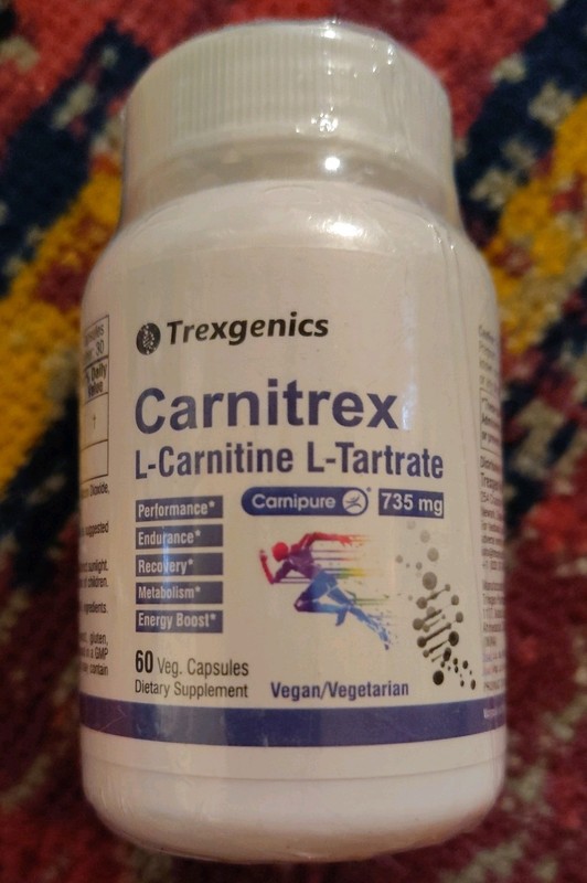 Trexgenics Carnitrex 735 - Carnipure L-Carnitine L-Tartrate 735mg, Fat Metabolis