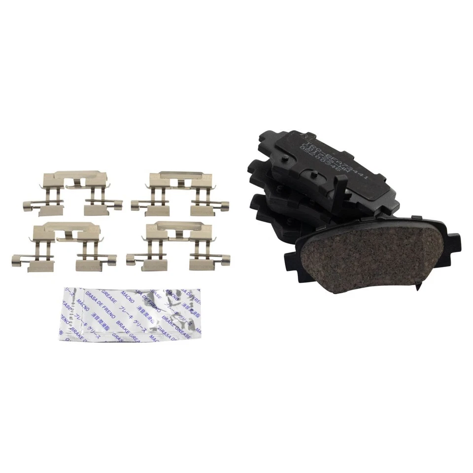 Kit de pastillas de freno trasero y rotor rotor de freno para Mazda 3 2014-2016 Foto 4 de 4