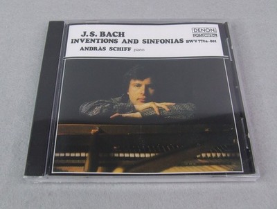 J.S. Bach - Inventions and Sinfonias BWV 772A-801 (CD, 2002 Musical Heritage)