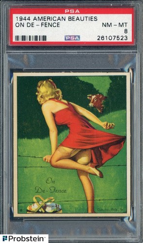 1944 American Beauties On De-Fence PSA 8 NM-MT
