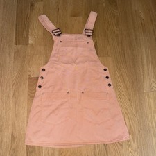Versace Vintage Denim Overall Dress, Dusty Orangy, EU Sz 28, US Sz S (4-6)