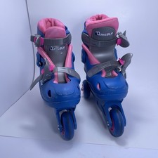 Chicago Youth Inline Pink/blue Skates Size 10-13