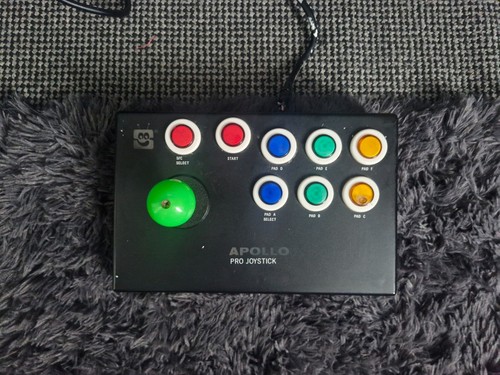 NEO GEO APOLLO PRO JOYSTICK MICRO SWITCHED JOYSTICK WORKING SEE DESCRIPTION - Picture 2 of 16
