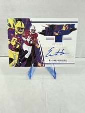 2023 Panini Chronicles Impeccable Canvas Creations Blue Elijah Higgins AUTO /125