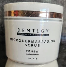 DRMTLGY 2 OZ MICRODERMABRASION SCRUB RENEW...UNOPENED 