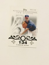 2008 Moments & Milestones Tom Glavine  90/150