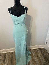 Elegant Turquoise Dress