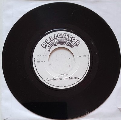 GENTLEMEN JIM MEALEY I'd Find You 7'' vinyl single - 1980s rockabilly