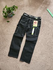 New dickies juniors black carpenter pants wit...