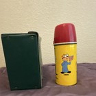 Alvin and the Chipmunks Metal Lunchbox & Thermos Set Green Lunch Box Yellow/Red — photo 2