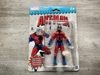 Marvel Legends Retro Antman + Mini Wasp Action Figure by Hasbro