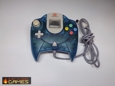 OEM Sega Dreamcast Controller Control Pad - Clear Blue - FAST SHIPPING! - 716a