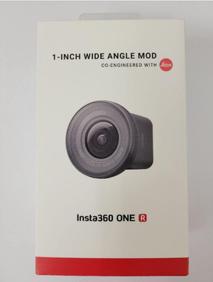 Insta360 ONE R RS with Leica 1-inch Lens Wide-angle Lens Module - Black