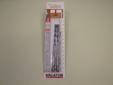 Pack 2 Hex shank masonry drill bits 6mm TC tipped impact driver brick concrete