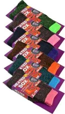 3-12 Pairs Women Winter Thermal Super Warm Heated Socks Heavy Duty Boots, 9-11