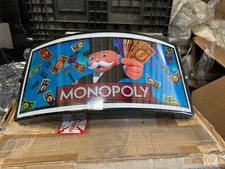 MONOPOLY SLOT MACHINE  LIGHT UP TOPPER