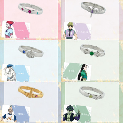 Pre-Order Hunter x Hunter Eterno Recit Motif Ring Silver925 Hisoka