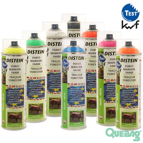 DISTEIN Neon Forstmarkierfarbe 500 ml Forstspray Markierfarbe Markierungsspray - Bild 1 von 9