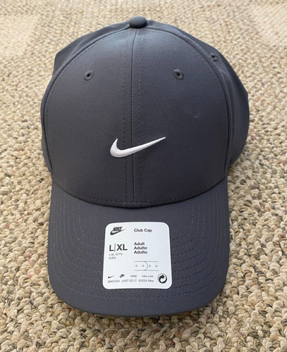 Nike Structured Club Cap Dri-FIT FV5563-068 Gray Adult Men's Size L/XL
