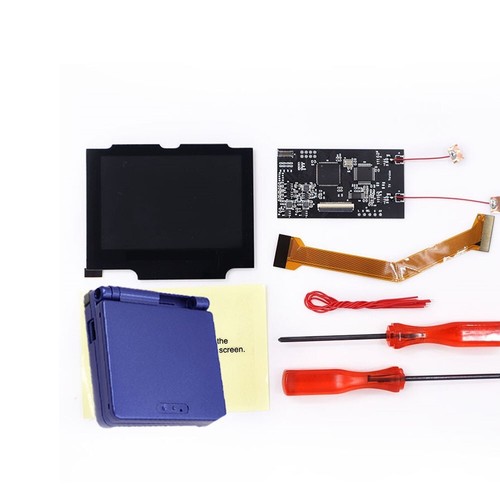 HISPEEDIDO Touch version V2 IPS Backlight Screen LCD Kits For GBA SP +New Shell - Picture 11 of 24