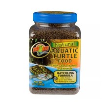 Zoo Med Natural Aquatic Turtle Food, Hatchling Formula, 8-Ounce