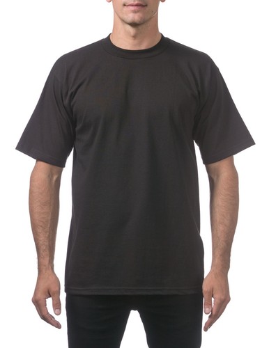 5 Pack Pro Club Men's Heavyweight Short Sleeve Tee T-Shirt - Picture 2 of 41