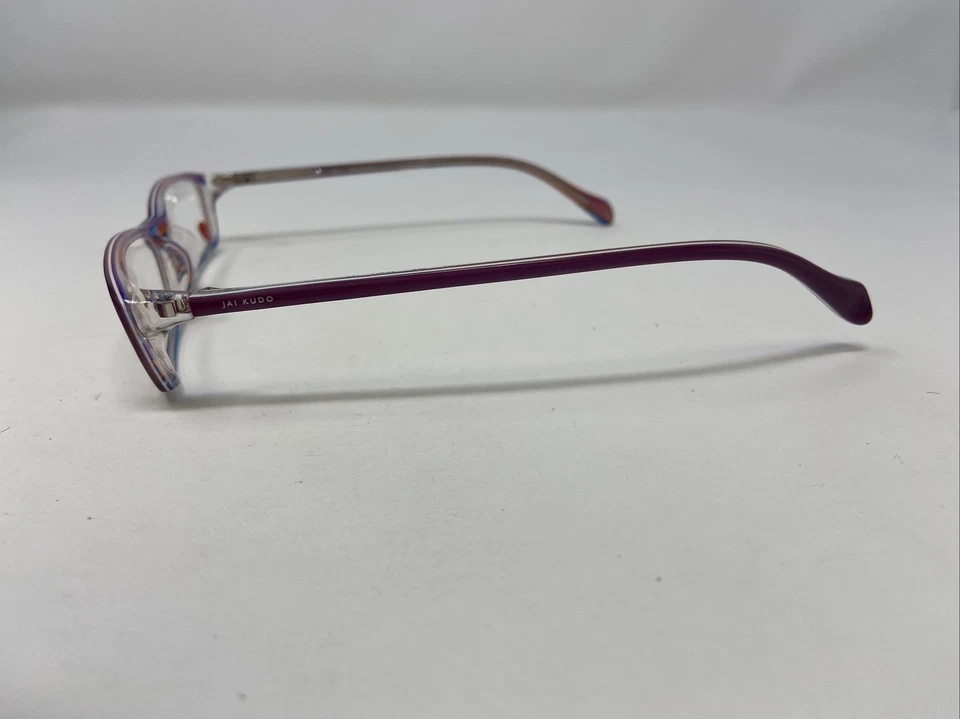 Monturas de gafas JAI KUDO 1706 P09 52-16-135 púrpura/cristal borde completo VC87 Foto 3 de 4