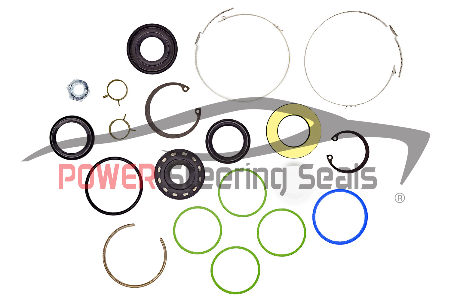 POWER STEERING RACK AND PINION SEAL KIT FITS OLDSMOBILE CUTLASS SUPREME