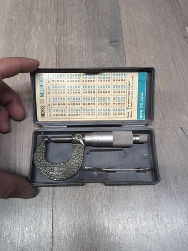 Mitutoyo 0-1" 0.0001" Outside Micrometer Japan Machinist Tool Maker 103-260. A8