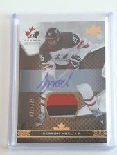 26 Serron Noel - Auto Patch /125 - Team Canada Juniors 2018-19 - Upper Deck