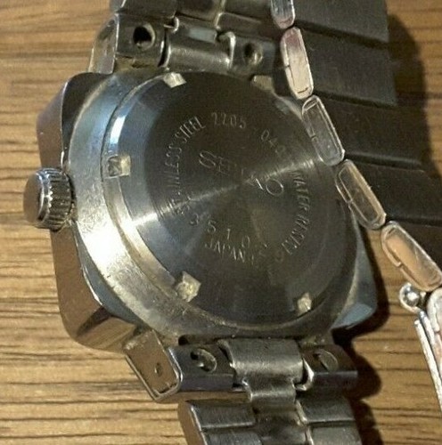 Vintage Seiko 2205-0401 Automatic Women's Watch, 17 Jewels, Works, Free Shipping - Picture 5 of 8