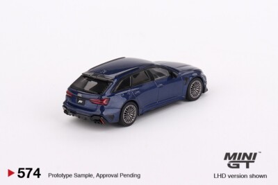 Mini GT ABT Audi RS6-R Navarra Blue Metallic 1:64 Scale MiJO