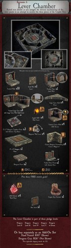 Dwarven Forge Kickstarter Dungeon of Doom Painted OOP Rare - Picture 4 of 17