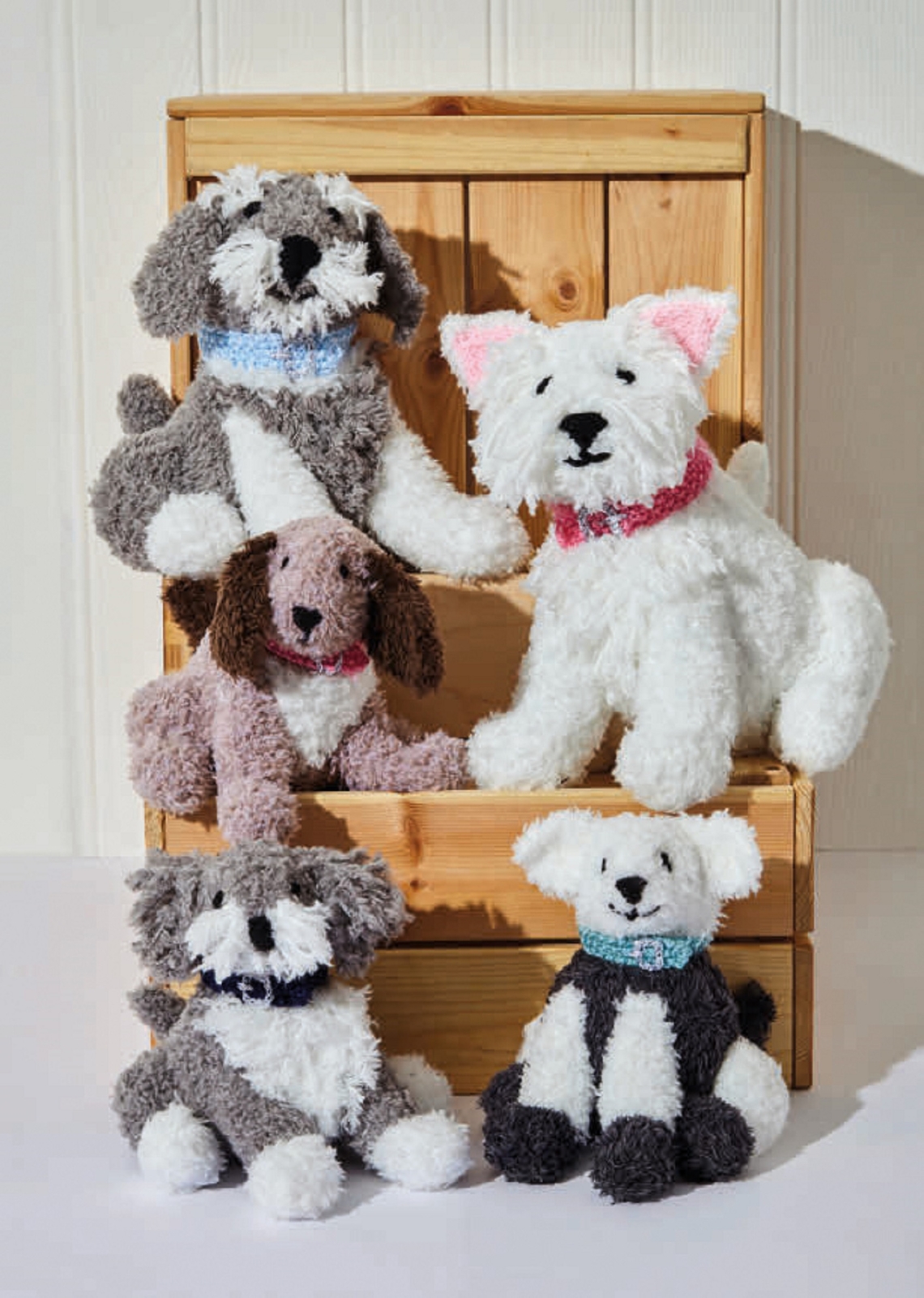 King Cole Scruffs Book 1 Carol Connelly Toy Dog Knitting Booklet - Image 3