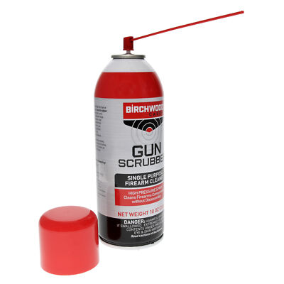 Birchwood Casey Gun Scrubber Cleaner 10oz Aerosol Fast Evaporating Solvent Spray