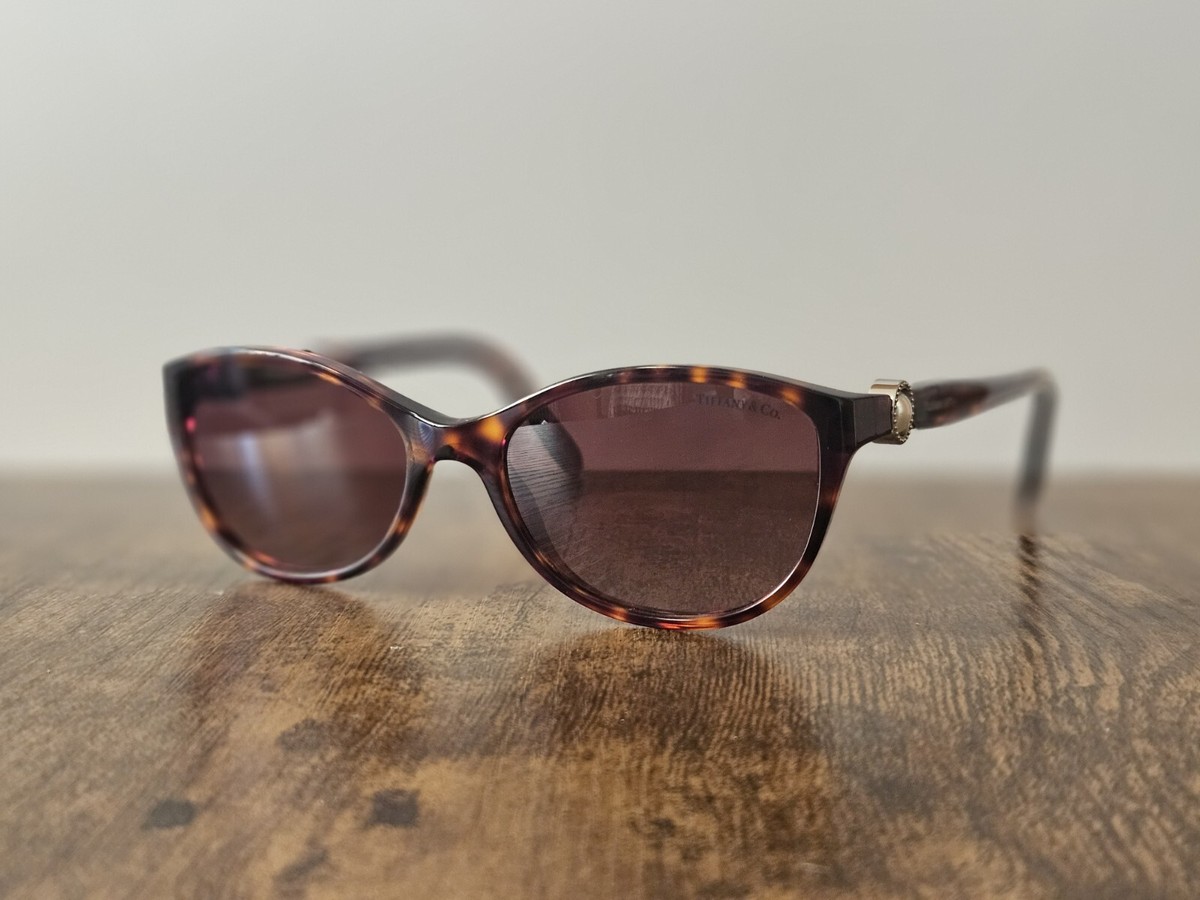 VINTAGE TIFFANY 2093-H 8002 PERL ACETATE SUNGLASSES MADE IN  display picture 1